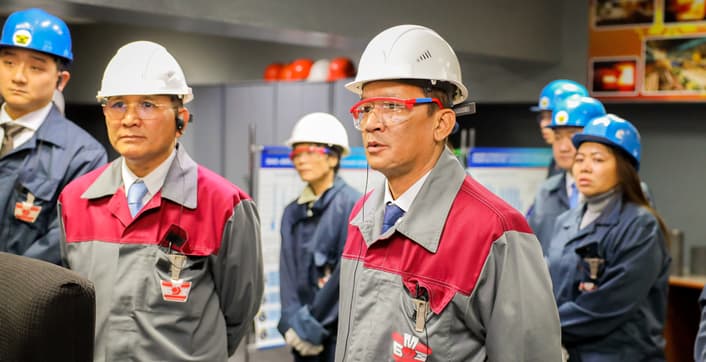 The meeting took place during the visit of the Myanmar delegation to Belarus to participate in the events of the II International Industrial Exhibition INNOPROM. Belarus, the press service said:
