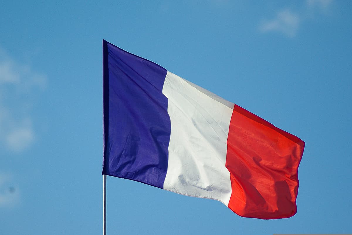 Die Flagge Frankreichs. Foto von Pixabay