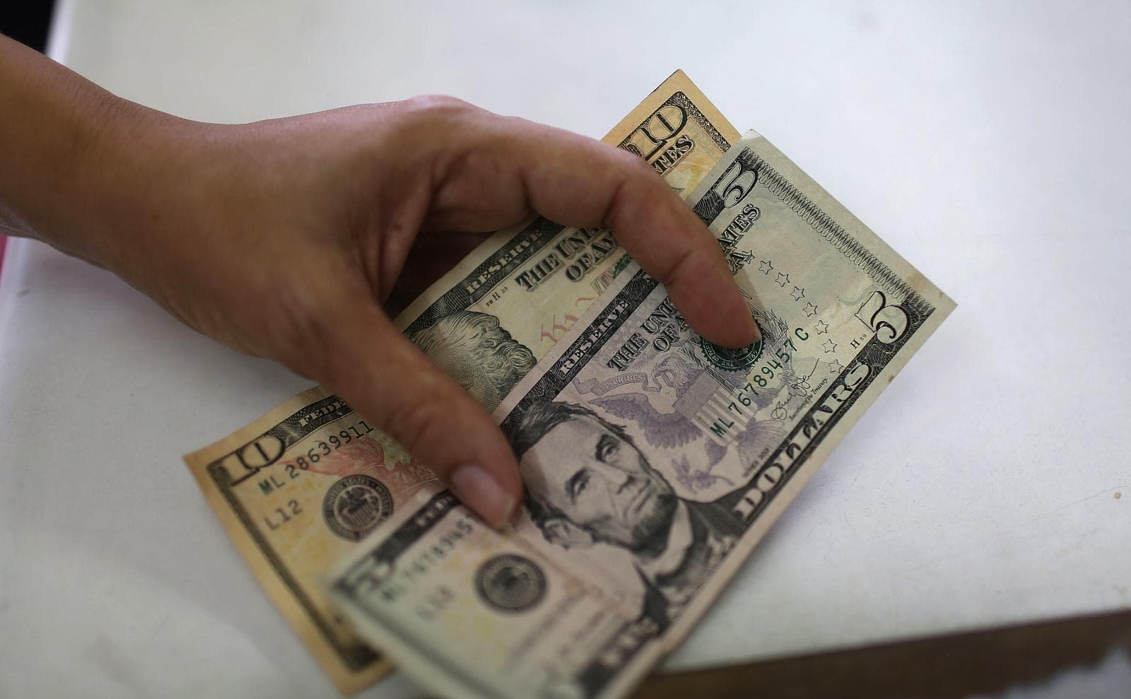 The dollar exchange rate in the forex market for the first time in a month exceeded с86