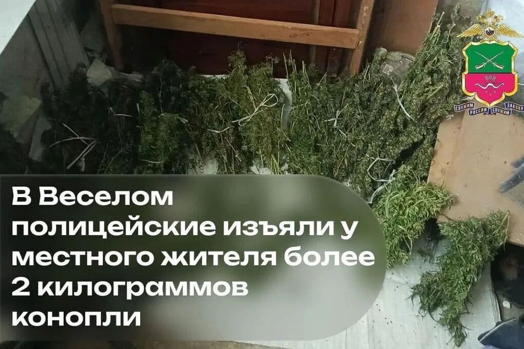 In the house of a resident of Merry found more than two kilograms of cannabis