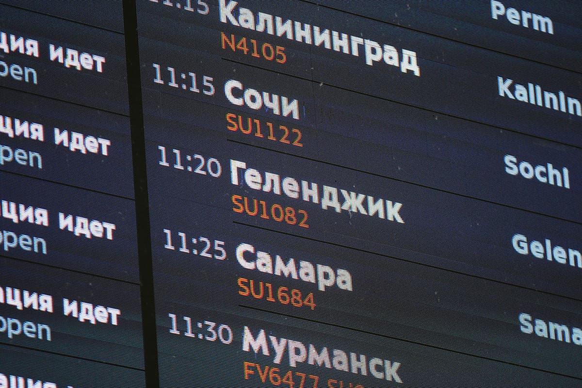 Vier weitere Flughäfen in Russland geschlossen