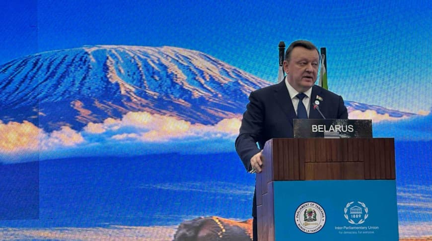 Sergei Aleynik. Photo by the Council of the Republic