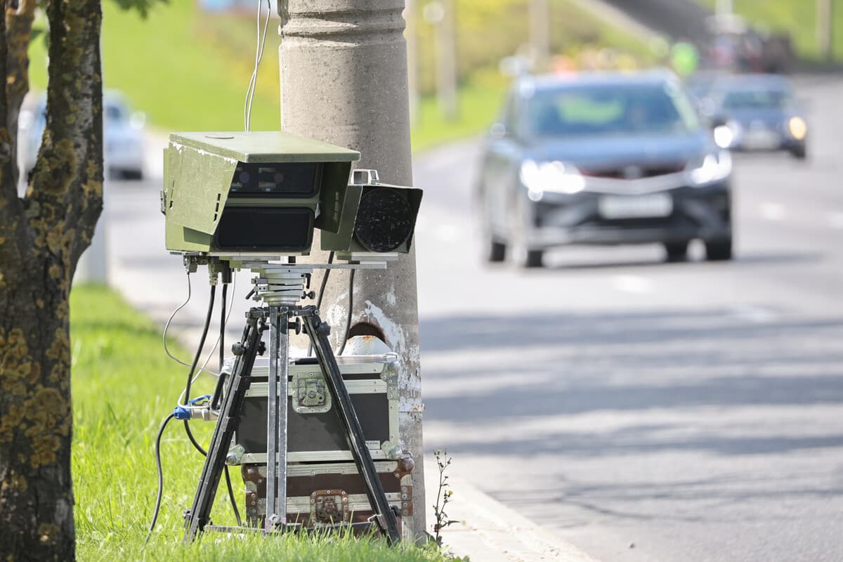 In the traffic police told, where in Minsk on October 7 work sensors speed control