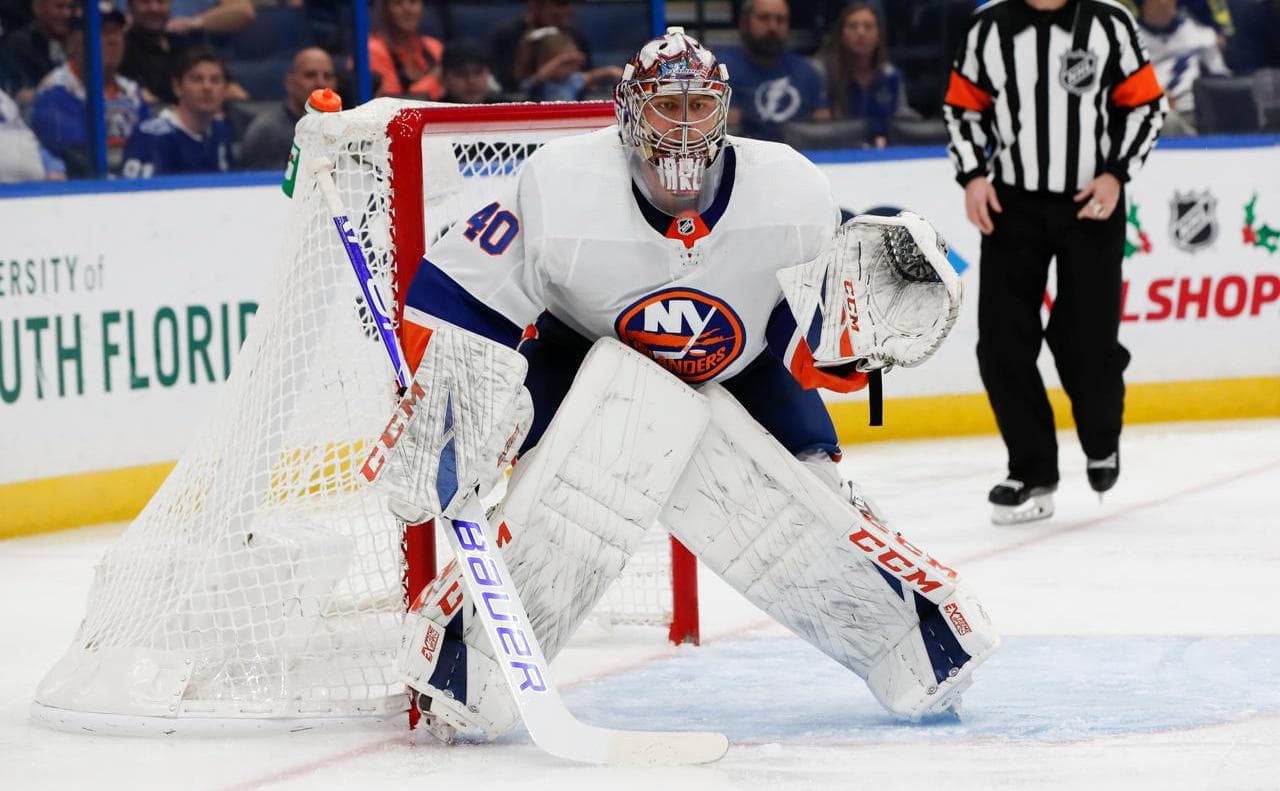 Russian goalkeeper played in the NHL after almost two years