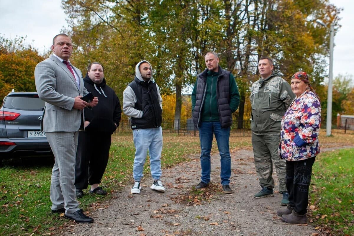 Black took control of the problems of the village of Duboe in the Uzlovsk district