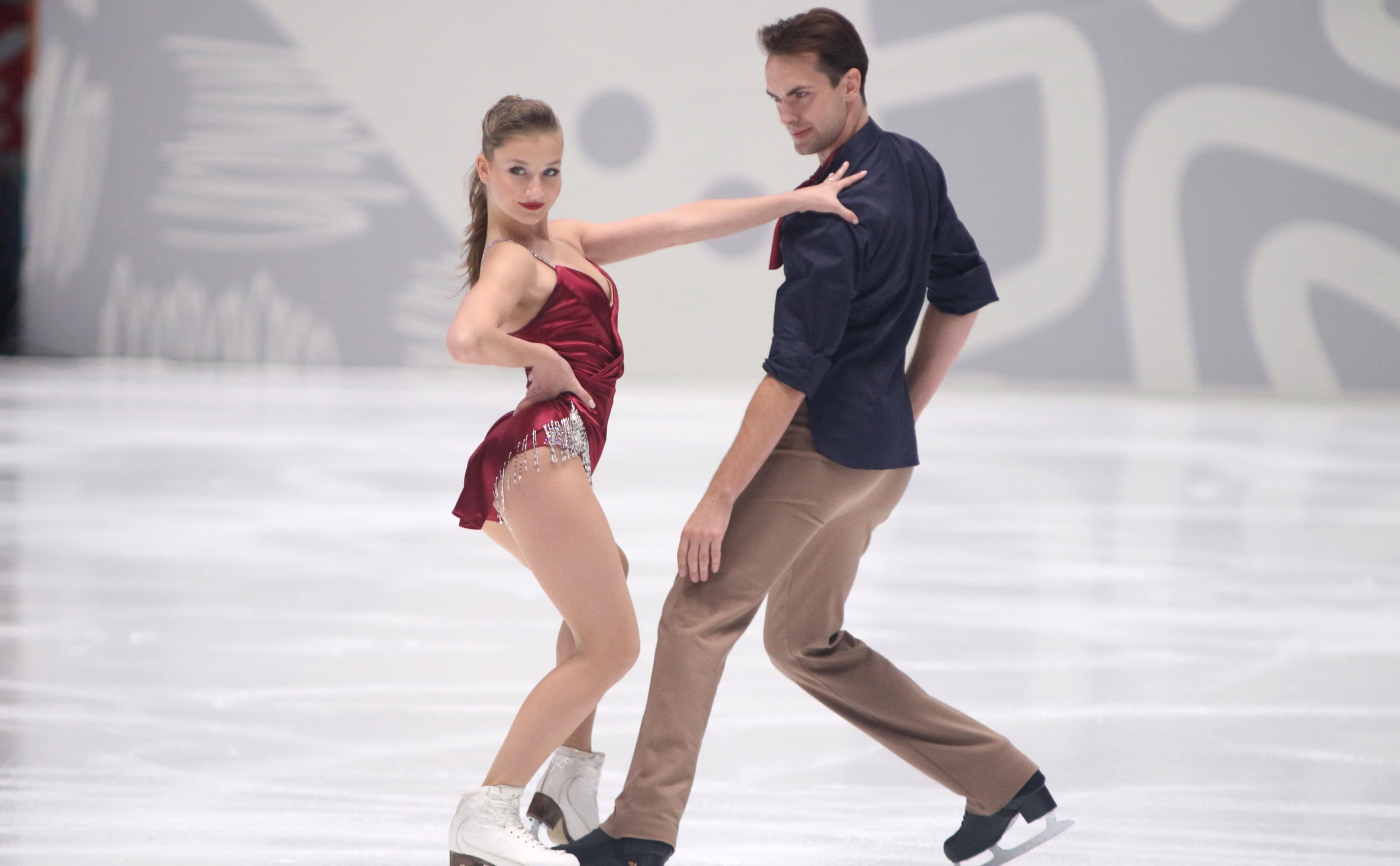 Vize-Champions von Russland wurde der dritte nach Rhythmus-Tanz auf dem Turnier ISU