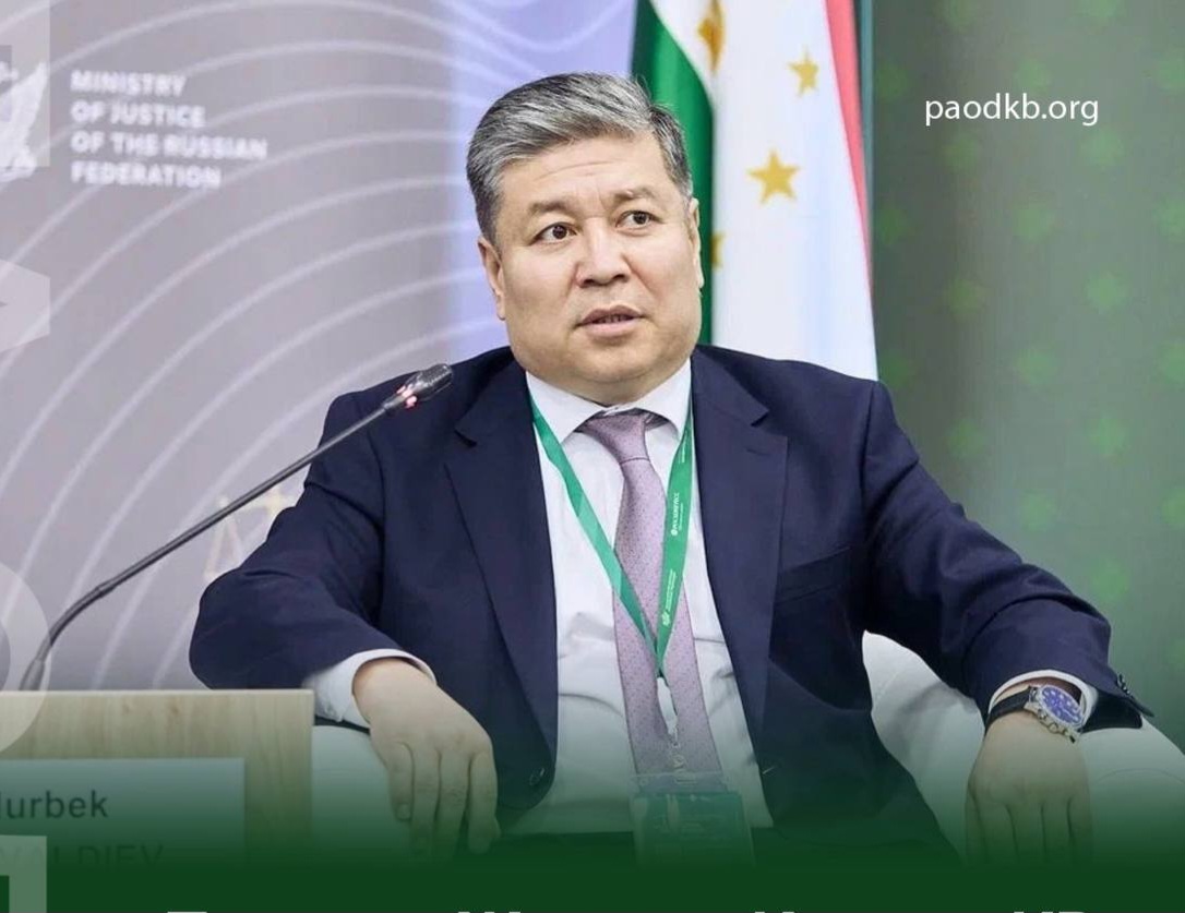 Нурбек Сатвалдиев полномочный представитель Жогорку Кенеша Кыргызской Республики в МПА СНГ выступил на XIV Петербургском международном юридическом форуме (ПМЮФ-2026) на сессии ПА ОДКБ