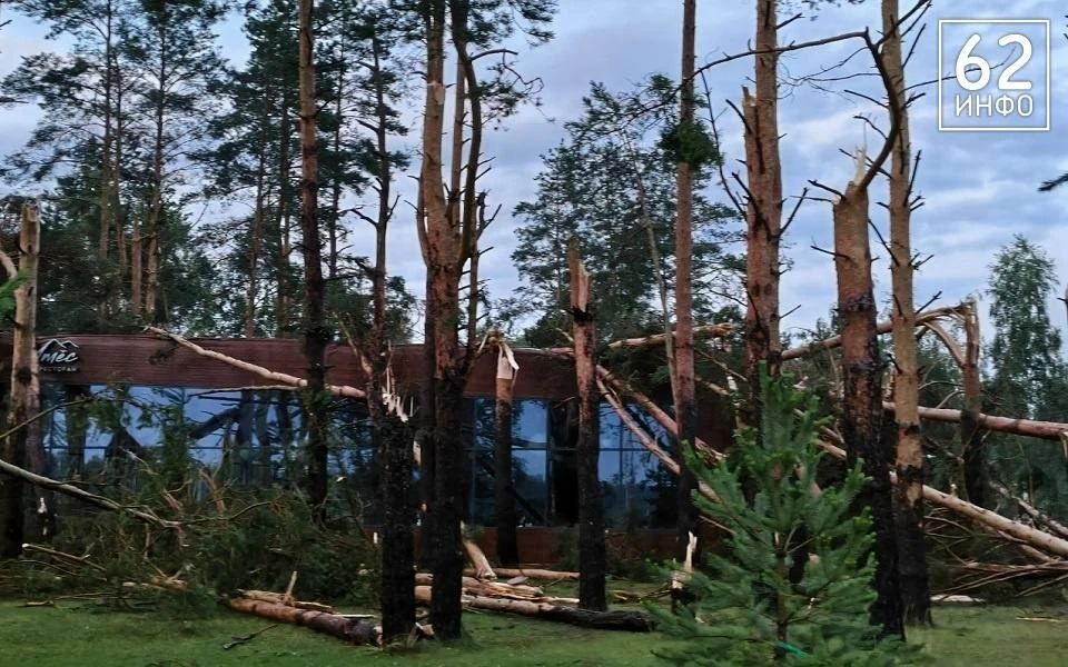 Смерчи добрались до Рязанской области